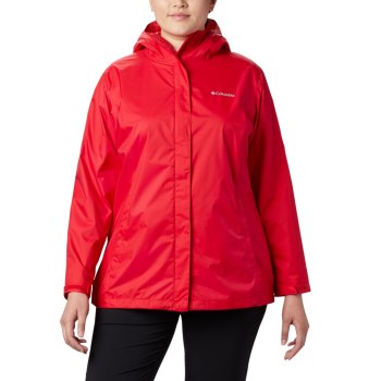 Columbia Jas Dames, Arcadia II Plus Size Rood, 90OYSRJVG